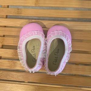 Petit pas baby shoes- never worn!